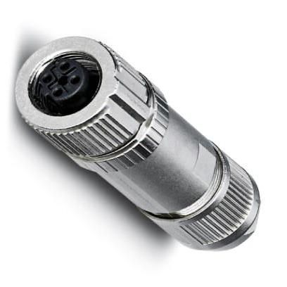SACC-M12FSD-4PL SH PN Circular Metric Connectors