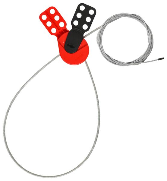 SAFELEX LO W/ 10FT SHEATHED STEEL CABLE 