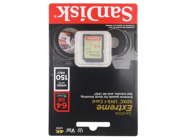SDSDXV6-064G-GNCIN Memory Cards