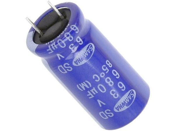 SD1J687M12025CB Aluminium Electrolytic Capacitors - Radial Leaded