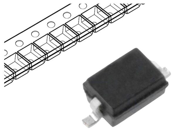 ESD3B12WS electronic component of Diotec