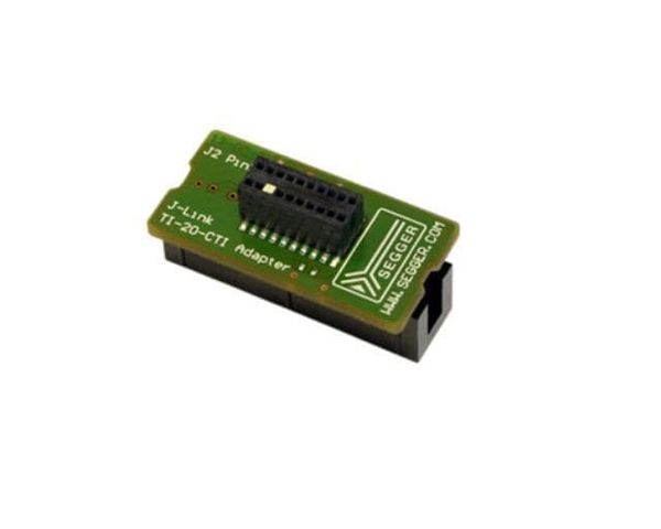 J-Link TI-CTI-20 Adapter electronic component of Segger Microcontroller