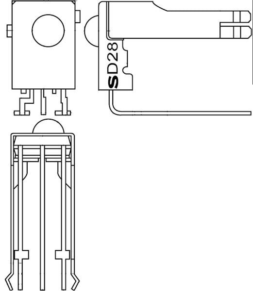 GP1UD282XK electronic component of Sharp