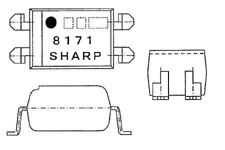 PC851XNNIP1H electronic component of Sharp