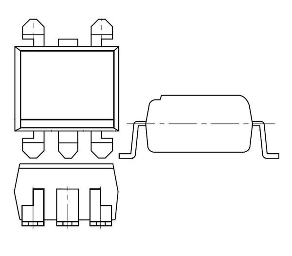 PC900V0NIPXF electronic component of Sharp