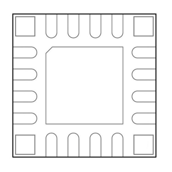 EFM8BB21F16G-C-QFN20 electronic component of Silicon Labs