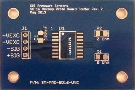 SMI-SO16-I2C-BOARD electronic component of Silicon Microstructures