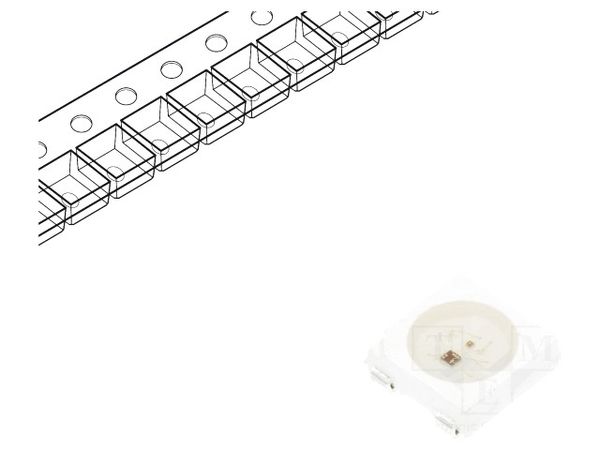 SK6812-001 electronic component of OSC Optoelectronics