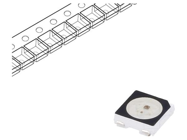 SK6812-B-002 electronic component of OSC Optoelectronics