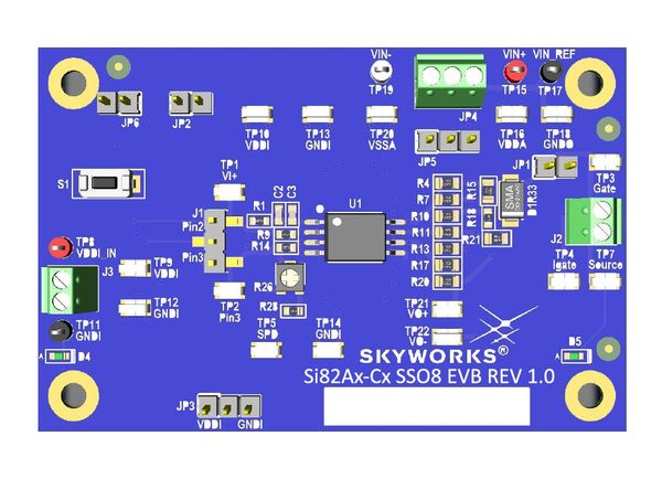 SI82C50ABE-KIT electronic component of Skyworks