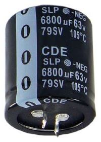 SLPX681M250E5P3 electronic component of Cornell Dubilier