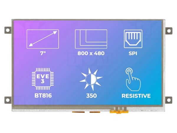 SM-RVT70AQBFWR00 electronic component of Riverdi