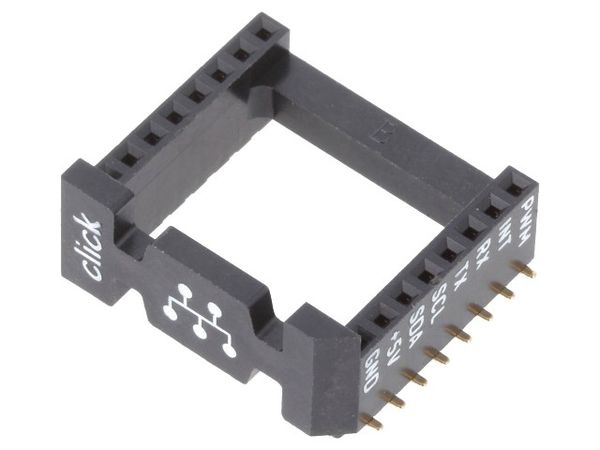 SOCKET MIKROBUS 16 SMD electronic component of MikroElektronika