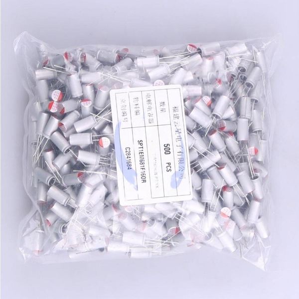SPT1EM681F16OR Aluminium Organic Polymer Capacitors