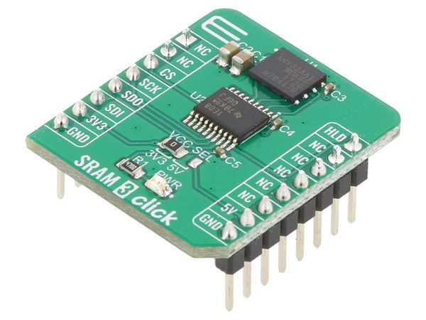 SRAM 3 CLICK electronic component of MikroElektronika