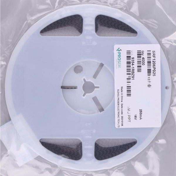 SRF1206P025 Resettable Fuses - PPTC