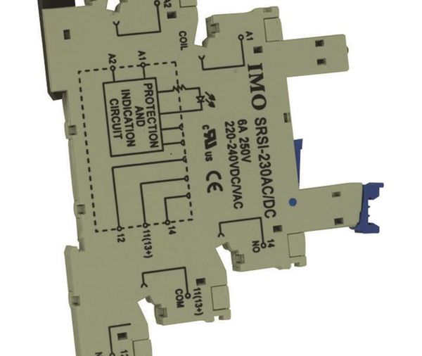 SRSI-230AC/DC Relay Sockets & Fixings