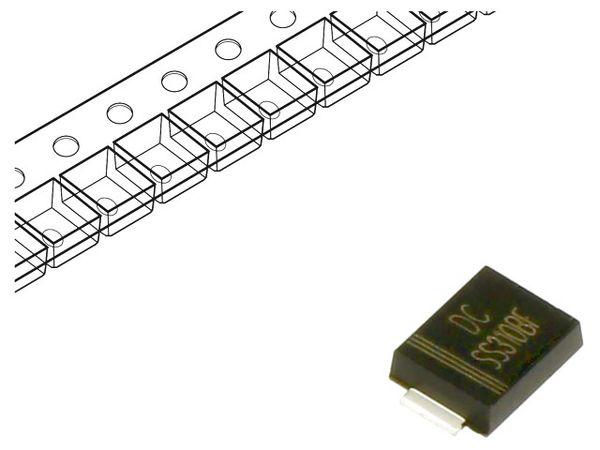 SS310BF electronic component of DC Components