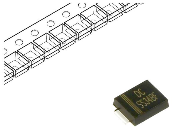 SS34BF electronic component of DC Components