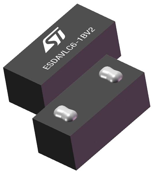 ESDAVLC6-1BV2 electronic component of STMicroelectronics