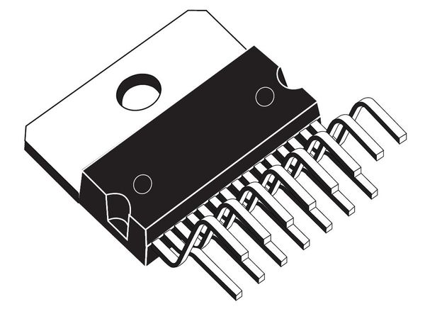 E-TDA7375V electronic component of STMicroelectronics