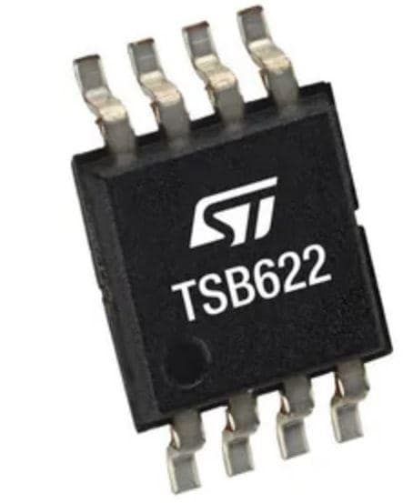 TSB622 Low power, 1.7MHz, rail-to-rail output, 36V operational amplifier 