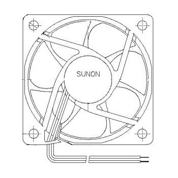 EF60252S1-1000U-A99 electronic component of Sunon