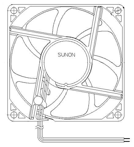 EF80251S3-1000U-A99 electronic component of Sunon