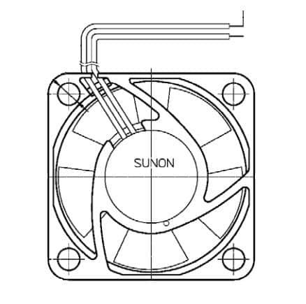 MB40201V2-000U-A99 electronic component of Sunon