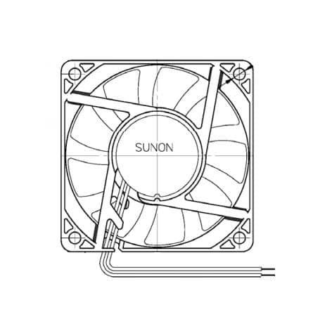 MB60101V1-000U-A99 electronic component of Sunon