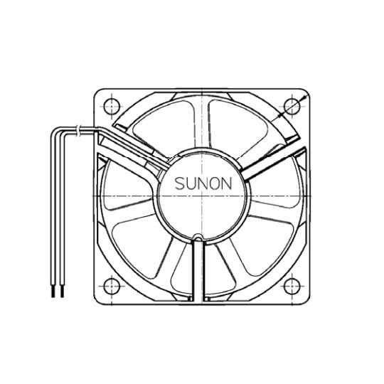 MB60201V1-000U-A99 electronic component of Sunon