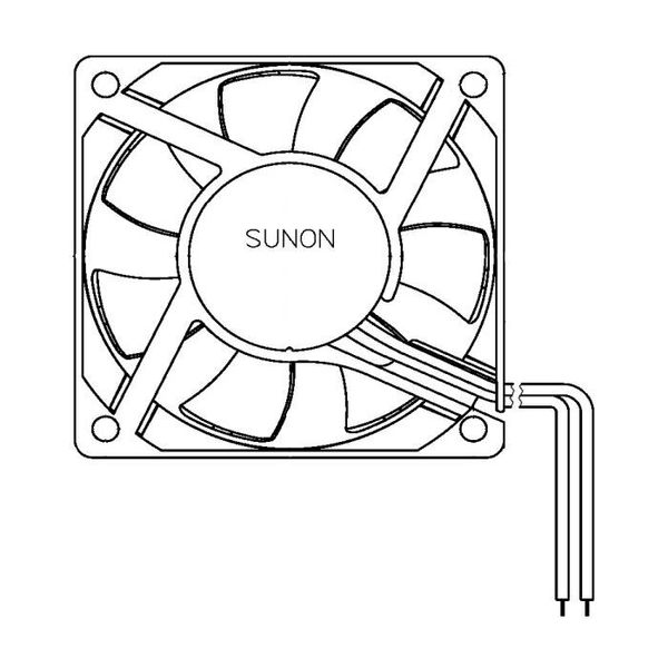 PMD1207PTV1-A.GN electronic component of Sunon