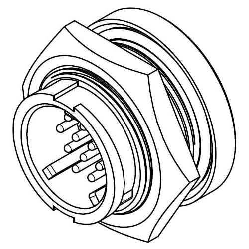 W4282-12PG-300 electronic component of Switchcraft