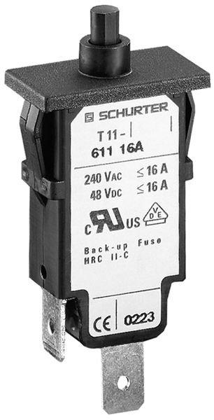 T11-611-6 electronic component of Schurter