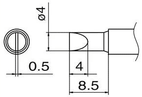 T12-D4 electronic component of Hakko