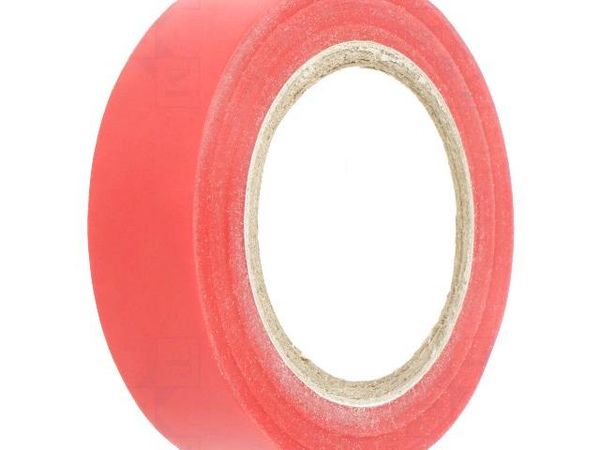 TAŚMA 2701W 15MM/10M CZERWONA Adhesive Tapes