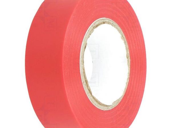 TAŚMA 2701W 15MM/20M CZERWONA Adhesive Tapes