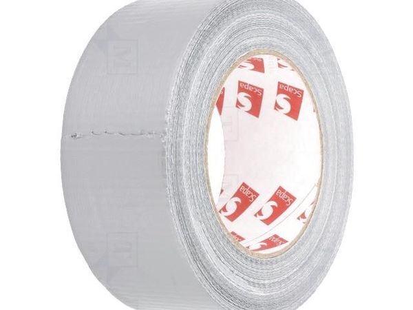 TAŚMA 3159 48MM/50M SREBRNA TKANINOWA Adhesive Tapes