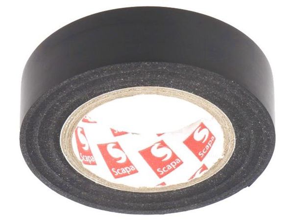 TAŚMA 6022 15MM/10M CZARNA  Tools & Supplies