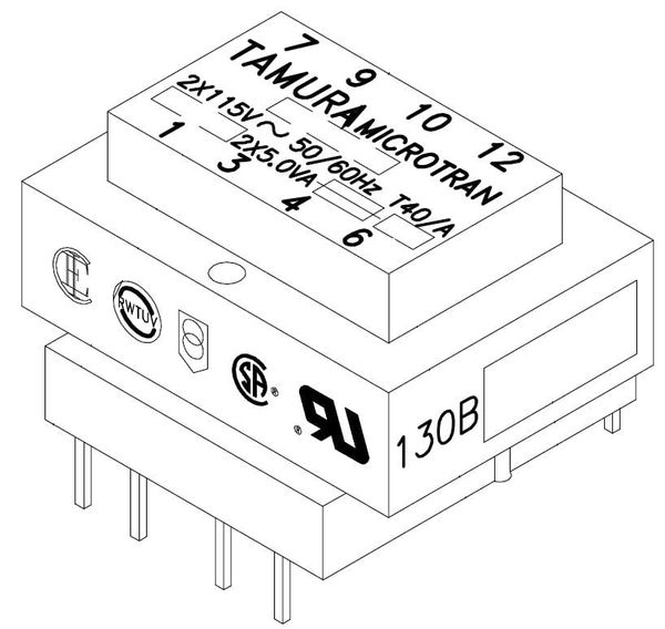 PL2.5-12-130B electronic component of Tamura