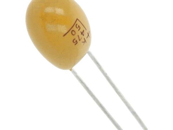 TC-4.7/50 Tantalum Capacitors - Solid Leaded