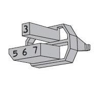 100526-9 electronic component of TE Connectivity