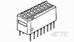 435640-5 electronic component of TE Connectivity