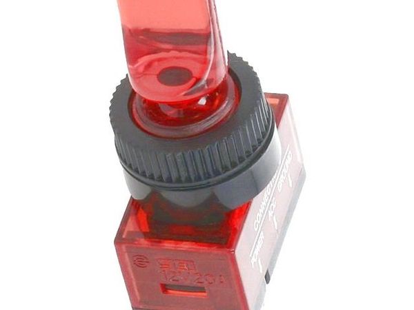 TE6-1A-DC-1-RL Toggle Switches
