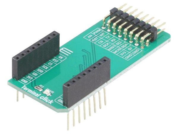 TERMINAL CLICK electronic component of MikroElektronika