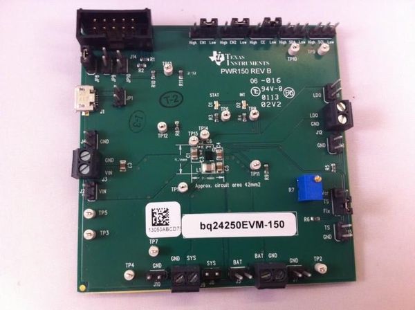 BQ24250EVM-150 electronic component of Texas Instruments
