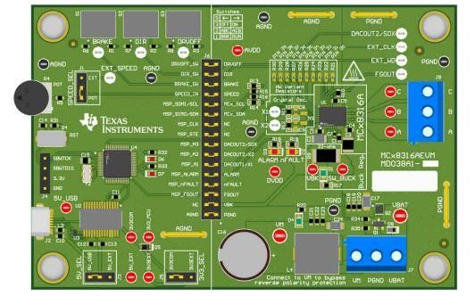 MCT8316AEVM electronic component of Texas Instruments