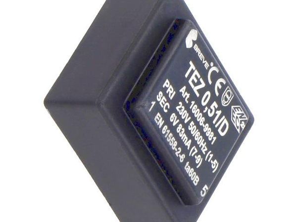 TEZ 0,51/D 230/ 6V Power Transformers
