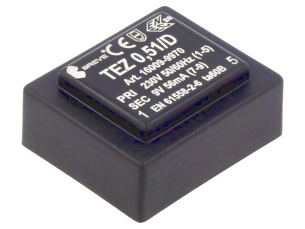 TEZ 0,51/D 230/ 9V electronic component of Breve Tufvassons