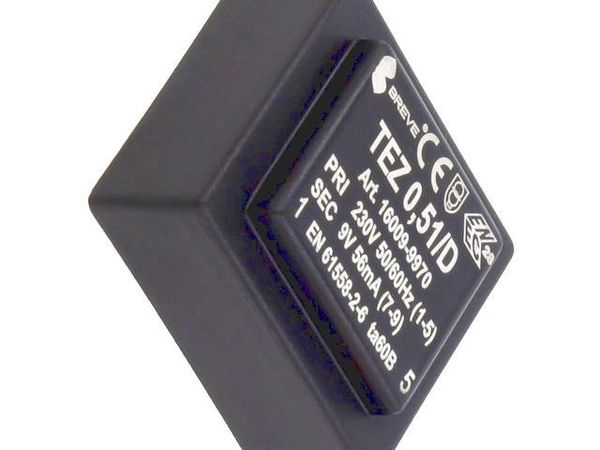 TEZ 0,51/D 230/ 9V Power Transformers